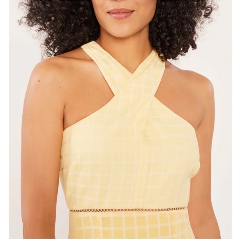 Yellow formal dress